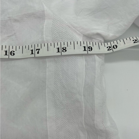 Bella‎ Dahl White Striped Blouse - Picture 7 of 9